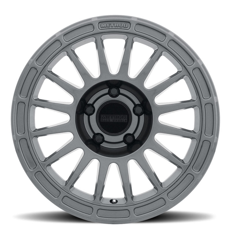 Method MR314 17x8.5 0mm Offset 5x5 71.5mm CB Gloss Titanium Wheel