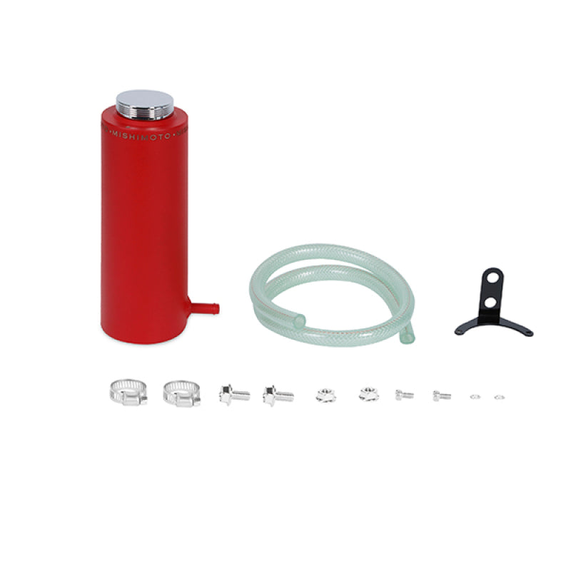 Mishimoto Aluminum Coolant Reservoir Tank - Wrinkle Red - eliteracefab.com