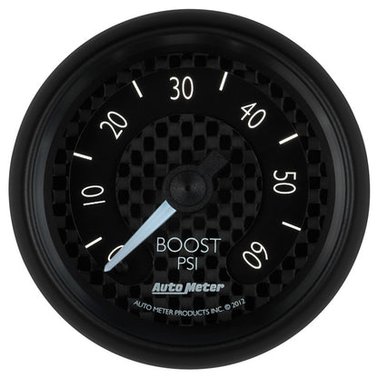 Autometer GT Series 52mm Mechanical 0-60 psi Boost Gauge 8005