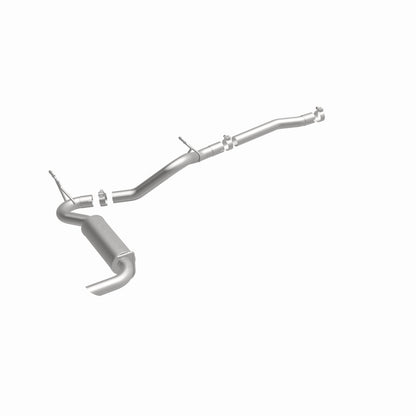 MagnaFlow 12-14 Jeep Wrangler 3.6L Single Straight Rear P/S Exit Stainless C/b Perf Exhaust-Comp Magnaflow