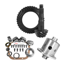 Load image into Gallery viewer, Yukon 10.5in Ford 3.73 Rear Ring &amp; Pinion Install Kit 35 Spline Positraction