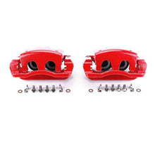 Load image into Gallery viewer, Power Stop 05-07 Ford F-250 Super Duty Rear Red Calipers w/Brackets - Pair - eliteracefab.com