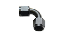 Load image into Gallery viewer, Vibrant -8AN Female 90 Degree Union Adapter (AN to AN) - Anodized Black Only - eliteracefab.com