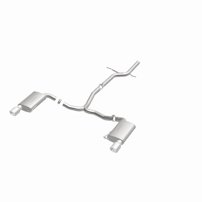 Magnaflow 2015 Audi Allroad 2.0L Touring Dual Spilt Rear Exit 2.5in 4in Tip SS C/B Perf Exhaust Magnaflow