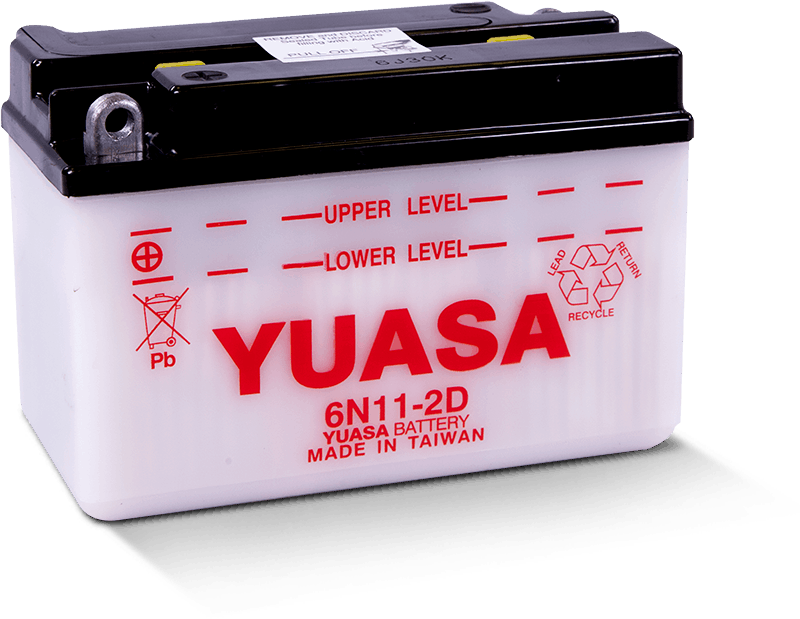 Yuasa 6N11-2D Conventional 6 Volt Battery Yuasa Battery