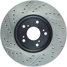 Load image into Gallery viewer, StopTech Slotted &amp; Drilled Sport Brake Rotor Front Left 13 Honda Accord Sport - eliteracefab.com