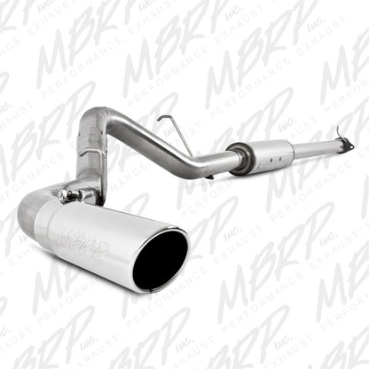 MBRP 11-19 Chevy/GMC 2500HD PU 6.0L V8 Single Side Exit T409 Cat Back Perf Exhaust - eliteracefab.com