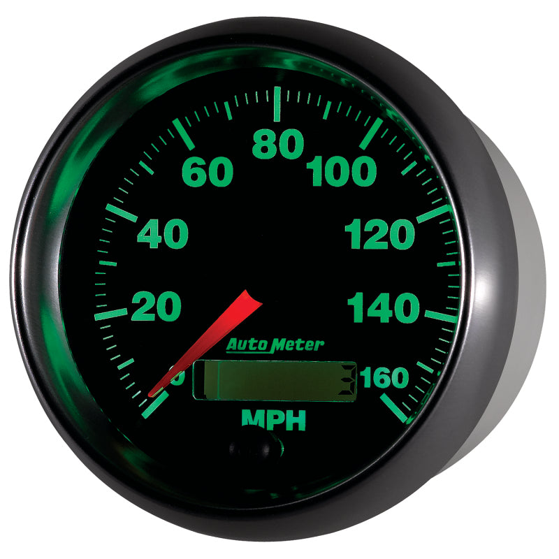 Autometer GS 3-3/8 inch 160 MPH In Dash Speedometer Gauge 3888
