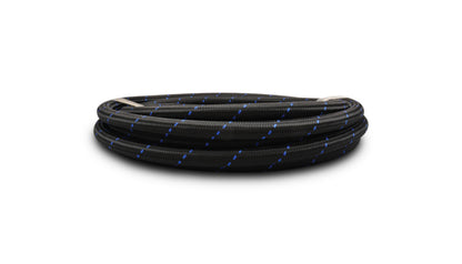 Vibrant Performance 5ft Roll of Black Blue Nylon Braided Flex Hose, AN -4AN, Hose ID 0.22in, Performance Hose & Fluid/Air Plumbing - Part 11984B
