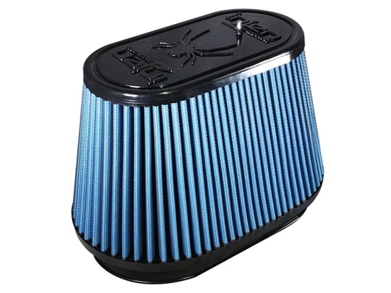 Injen NanoWeb Dry Air Filter w/Sur-Loc 4.115x6.865 Oval neck / 7.17x9.92 Base / 5.63x8.5 Tall