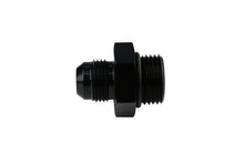 Load image into Gallery viewer, Aeromotive O-Ring Adapter Fitting ORB-10 To AN-08 Male Aluminum Anodized Black - eliteracefab.com