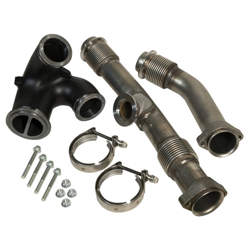 BD Diesel UpPipe Kit - Ford 2004.5-2007 6.0L Powerstroke w/EGR Connector - eliteracefab.com