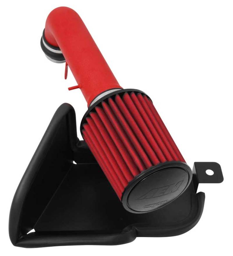 AEM 2015 Volkswagen Golf GTI 2.0L Cold Air Intake System Wrinkle Red - eliteracefab.com