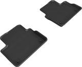 3D MAXpider 19-21 Volvo S60 / V60 Hybrid Kagu 2nd Row Floormats - Black