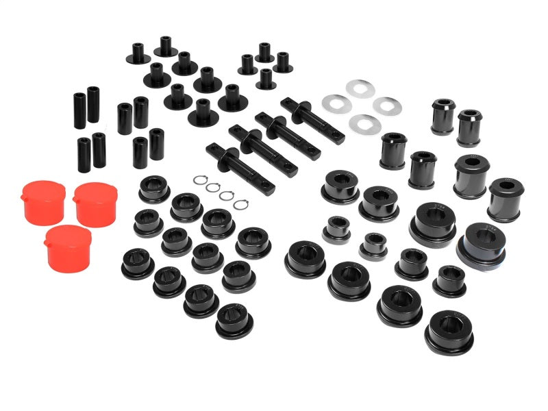 aFe Control Control Arm Bushing/Sleeve Set 97-13 Chevrolet Corvette C5/C6 Black - eliteracefab.com