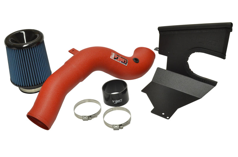 Injen 16-18 Ford Focus RS Wrinkle Red Cold Air Intake - eliteracefab.com