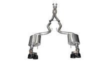 Load image into Gallery viewer, Corsa 15-16 Ford Mustang GT 5.0 3in Cat Back Exhaust Black Quad Tips (Xtreme) - eliteracefab.com