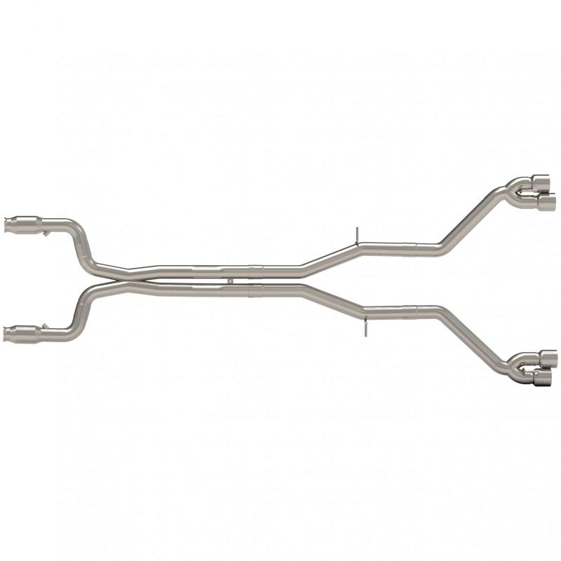 Kooks 16+ Chevy Camaro SS 6.2L 3in GREEN Cat Muff Delete Exhaust w/Quad Tips (Use w/Kooks Headers) Kooks Headers