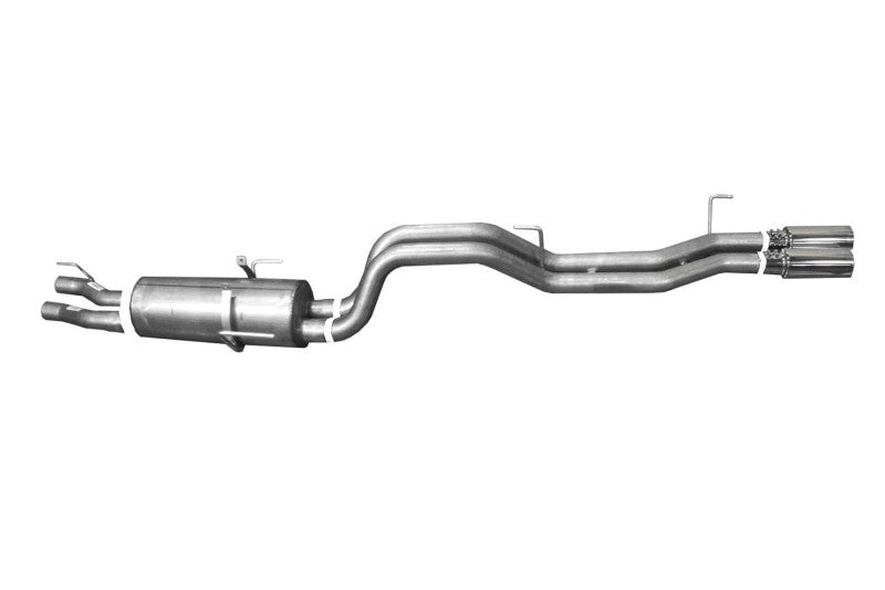 Gibson 05-06 Dodge Ram 1500 SRT-10 8.3L 2.5in Cat-Back Dual Sport Exhaust - Stainless Gibson