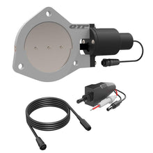 Load image into Gallery viewer, QTP 4in Bolt-On QTEC Electric Cutout Valve - Single - eliteracefab.com