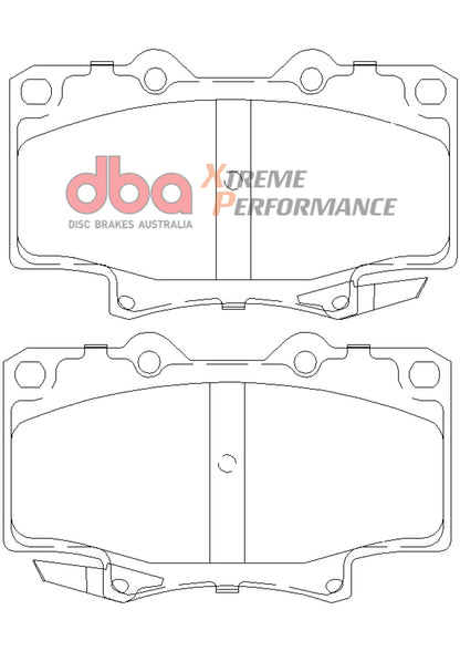 DBA Extreme Performance Front Brake Pads - DB1199XP DBA