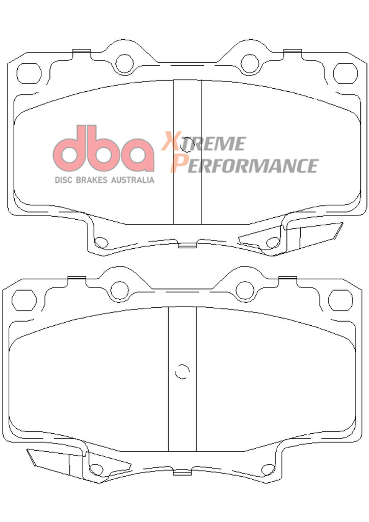 DBA Extreme Performance Front Brake Pads - DB1199XP