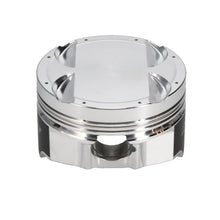 Load image into Gallery viewer, Manley Mitsubishi 4B11 86.5mm Bore 10.0:1 CR -3.5cc Dish Turbo Tuff Piston Set w/ Rings