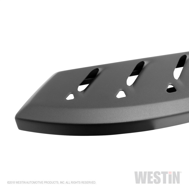 Westin 2019 Chevrolet Silverado/Sierra 1500 Crew Cab Thrasher Running Boards - Textured Black - eliteracefab.com