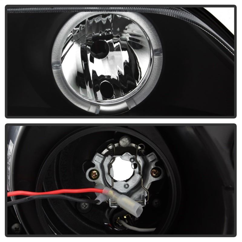 Spyder BMW Z3 96-02 Projector Headlights LED Halo Black High H1 Low H1 PRO-YD-BMWZ396-HL-BK - eliteracefab.com