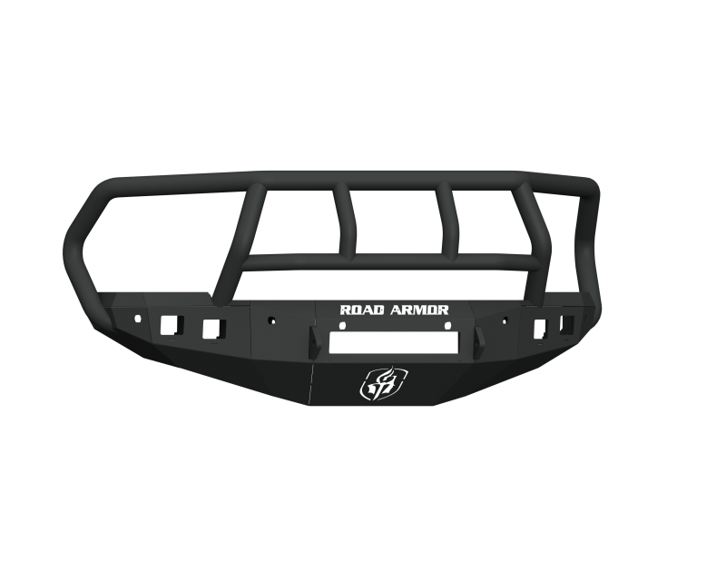 Road Armor 16-18 Ram 2500 Stealth Front Bumper w/Titan II Guard/6 Sensor Holes - Tex Blk Road Armor