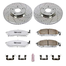 Load image into Gallery viewer, Power Stop 08-12 Infiniti EX35 Front Z26 Street Warrior Brake Kit - eliteracefab.com