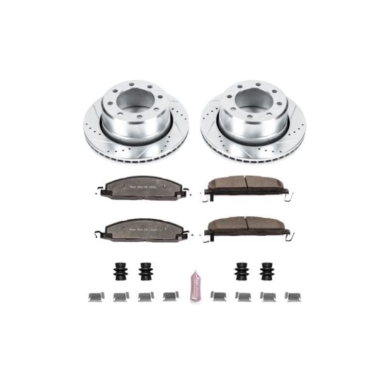 Power Stop 09-10 Dodge Ram 2500 Rear Z36 Truck & Tow Brake Kit - eliteracefab.com