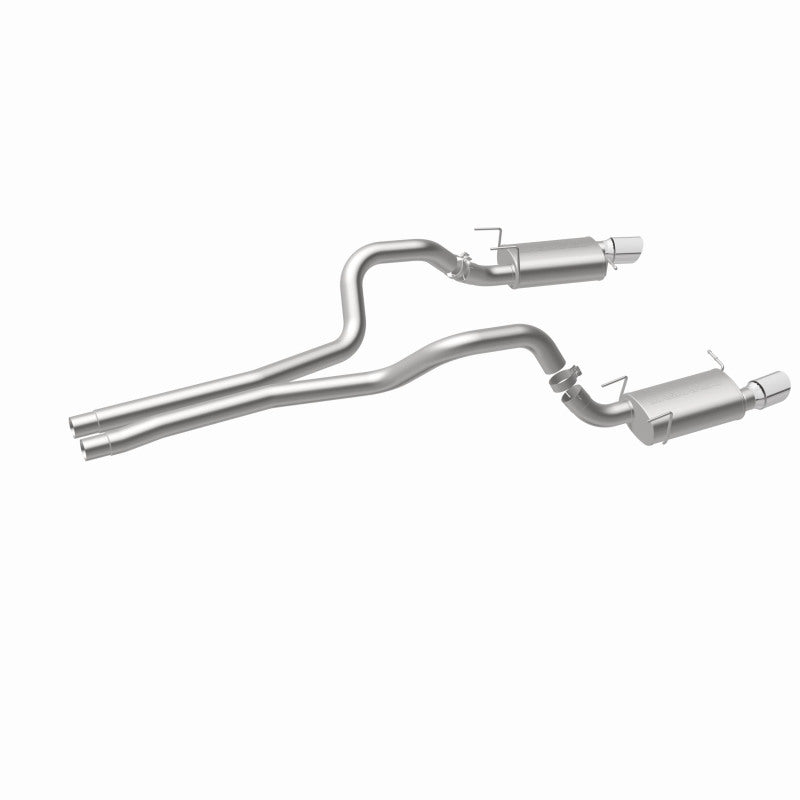 MagnaFlow 13 Ford Mustang Dual Split Rear Exit Stainless Cat Back Performance Exhaust (Street) Magnaflow