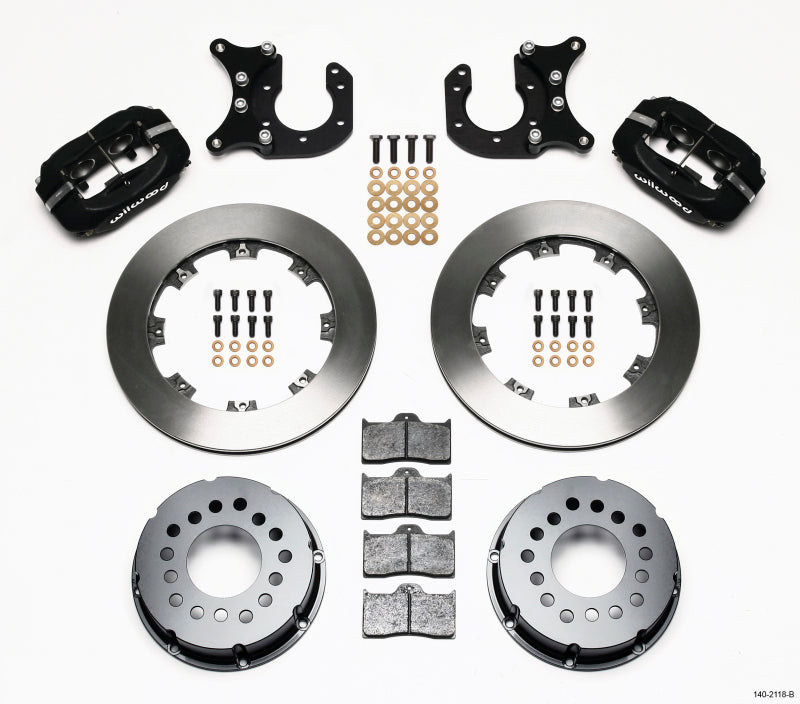 Wilwood Forged Dynalite P/S Rear Kit New Big Ford 2.50in Offset Wilwood