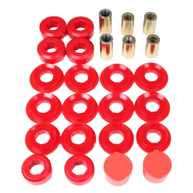 Energy Suspension 91-97 Toyota Land Cruiser FJ80 Front Control Arm Bushing Set - Red Energy Suspension