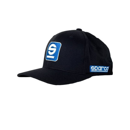 Sparco Cap S Icon Black Lrg/Xlrg - eliteracefab.com