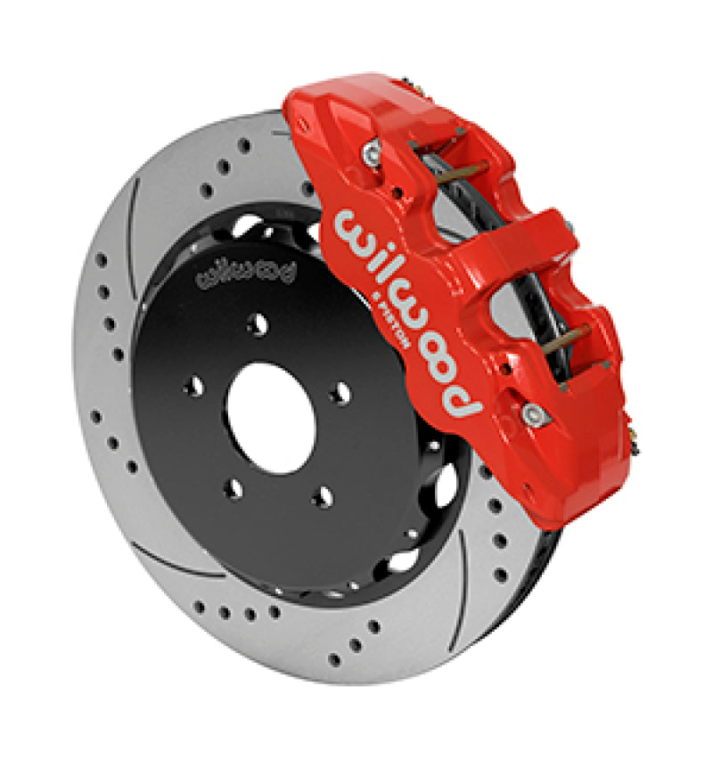 Wilwood Narrow Superlite 4R Rear Big Break Kit Mopar/Dana 14in Drilled/Slotted Rotor Wilwood