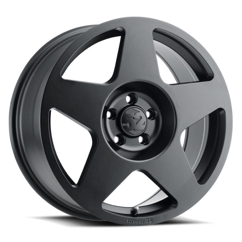 fifteen52 Tarmac 18x8.5 5x112 45mm ET 66.56mm Center Bore Asphalt Black Wheel fifteen52