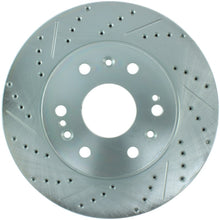 Load image into Gallery viewer, StopTech Select Sport 07-11 GM Silverado 1500 Slotted and Drilled Right Front Rotor - eliteracefab.com