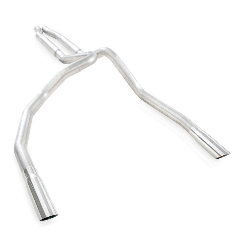 Stainless Works 2011-14 F-150 5.0L 3in Exhaust S-Tube Mufflers Under Bumper Exit Stainless Works