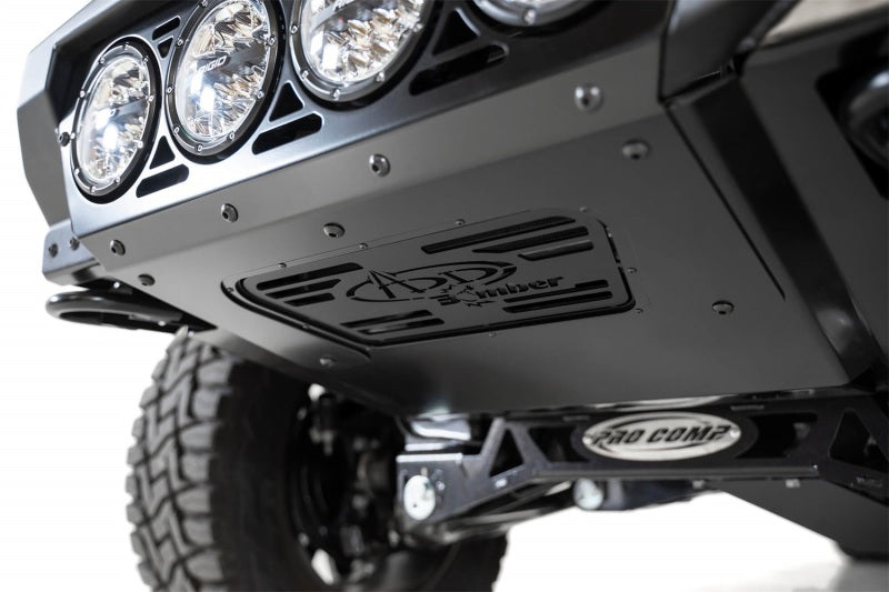 Addictive Desert Designs 18-20 Ford F-150 Bomber Front Bumper w/ 4 Rigid 360 6IN Mounts Addictive Desert Designs