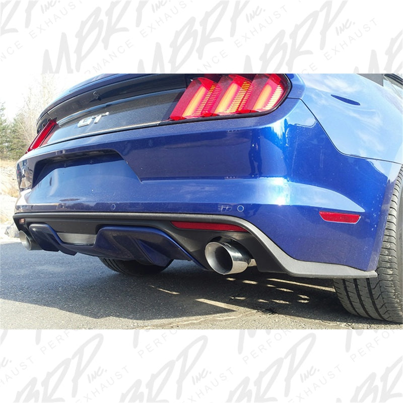 MBRP 2015-2017 Ford Mustang GT 5.0 2-1/2in Axle Back Kit 304 - 4in OD Tips Included - eliteracefab.com