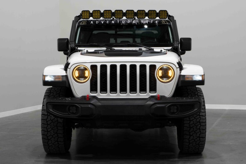 Diode Dynamics SS5 Pro CrossLink Windshield Lightbar Kit for 2018-2021 Jeep JL - DD7263