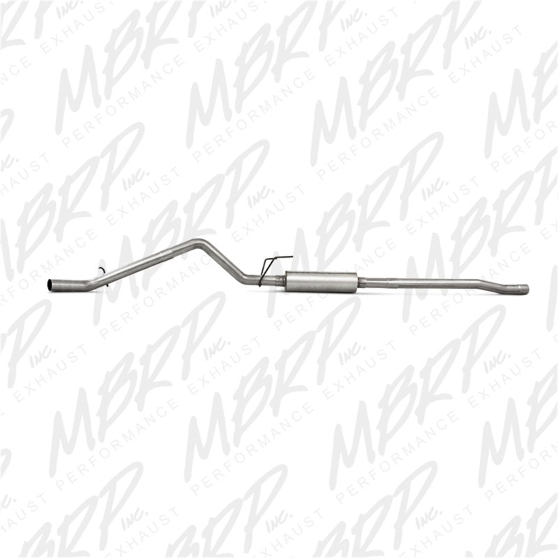 MBRP 03-13 Ram Hemi 2500/3500 5.7L Alum 3in Cat Back Single Side Exit - eliteracefab.com