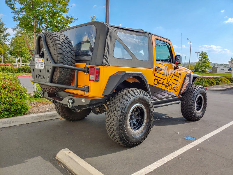 DV8 Offroad 2007-2018 Jeep Wrangler Armor Fenders - eliteracefab.com