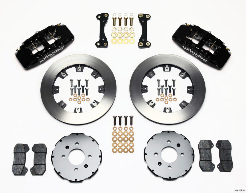 Wilwood Dynapro 6 Front Hat Kit 12.19in 90-99 Civic w/240 mm Disc Wilwood