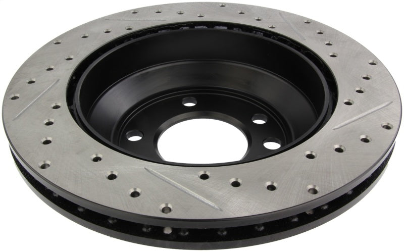 StopTech Slotted & Drilled Sport Brake Rotor - eliteracefab.com