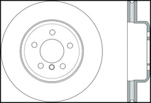 Load image into Gallery viewer, StopTech 2011-2013 BMW 535i / 2012-2016 BMW 640i Slotted &amp; Drilled Front Right Brake Rotor - eliteracefab.com