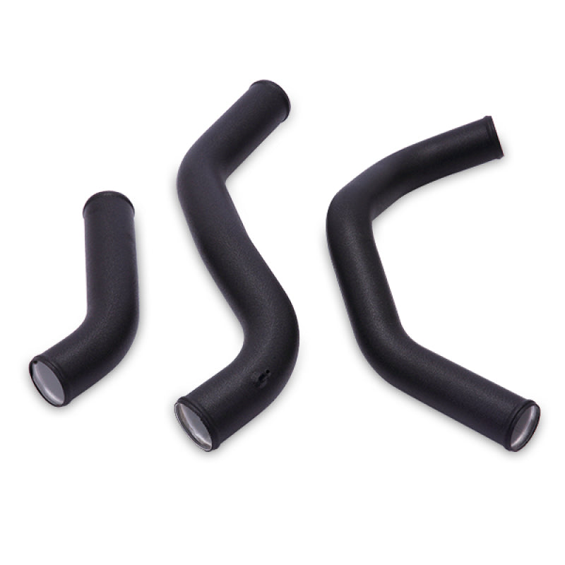 Mishimoto 11-14 Ford F-150 3.5L Ecoboost Intercooler Kit w/ Pipes (Wrinkle Black) - eliteracefab.com