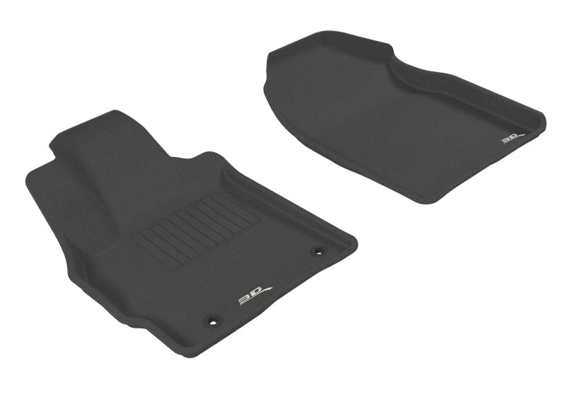 3D MAXpider L1MZ01611509 2007-2012 Mazda CX-7 Kagu 1st Row Floormat - Black